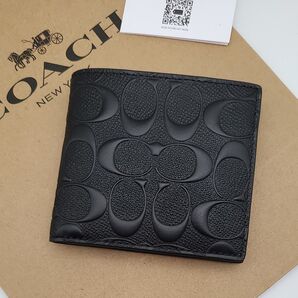 新作 COACH 折り財布 二つ折り財布