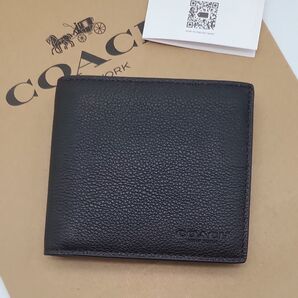 新品 COACH 折り財布 二つ折り財布