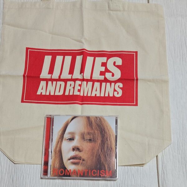 lilies and remains リリーズアンドリメインズ「ROMANTICISM」CD とノベルティのバッグのセット