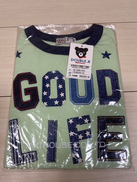 ミキハウス 半袖Tシャツ110新品