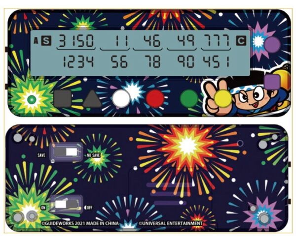 勝ち勝ちくん クリア 花火柄バージョン