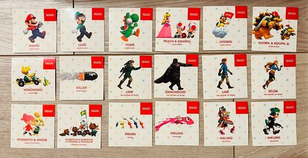 【非売品】ニンテンドーステッカー 18種フルコンプ