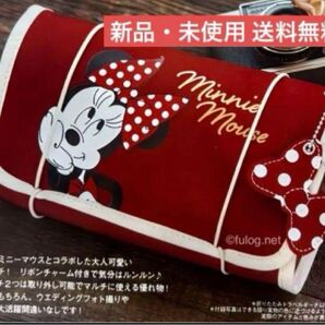 ミニー トラベルポーチ ポーチ チャーム ミニポーチ ディズニー 付録 ゼクシィ 雑誌付録 マルチポーチ ミッキー Disney