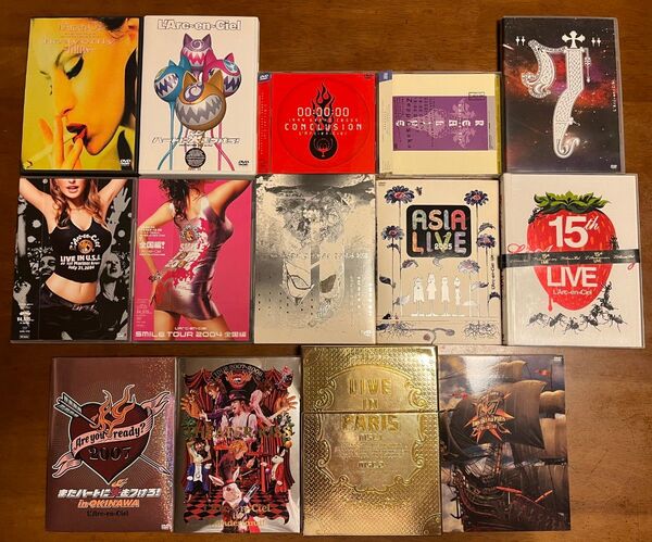 L'Arc~en~Ciel LIVE DVD 14点 セット ライブ ラルクアンシエル hyde