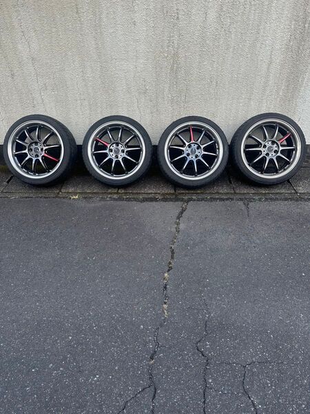 WORK ワークエモーション ZR10 17インチ アルミホイール 17×7.0J +47 4/100 4穴 4本