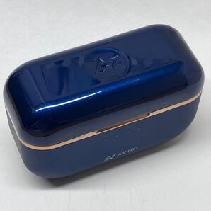 【完動品】AVIOT TE-D01t ケース 充電ケース 充電器 ブルー 青