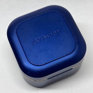 【完動品】AVIOT TE-D01q 充電ケース 充電器 ケース ブルー 青