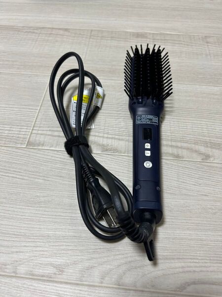 SALONIA ストレートヒートブラシ スリム SL-012NVS (ネイビー)