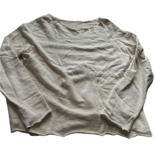 ボートネック 長袖tシャツ 古着 old