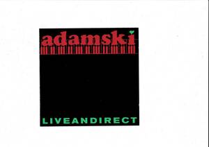 アダムスキー【CD】Live And Direct　