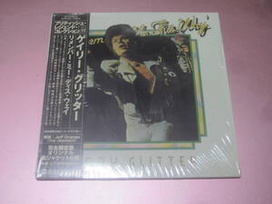 ★GARY GLITTER(ゲイリーグリッター)【REMEMBER ME THIS WAY(リメンバー・ミー・ディス・ウェイ)】CD[国内盤][紙ジャケット仕様]