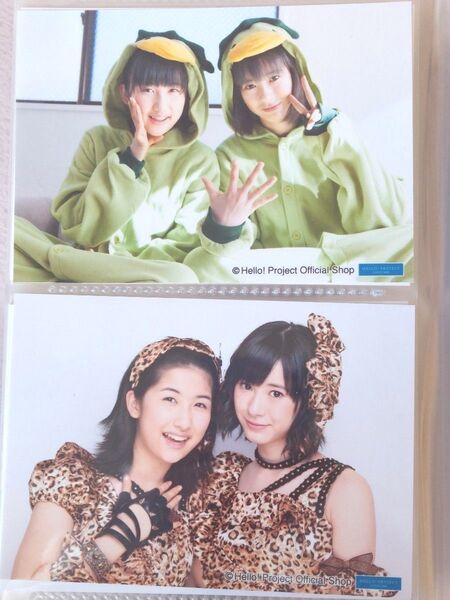 生田衣梨奈 佐藤優樹 L版生写真2枚セット