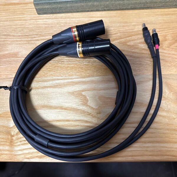 SAEC HD800用ケーブル 3.0m ジャンク