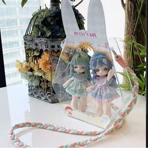 PENNY'S BOX ANTU アンティーユ 萌獣魔法 外出用ドールバッグ BJD フィギュアバッグ クリアバッグ