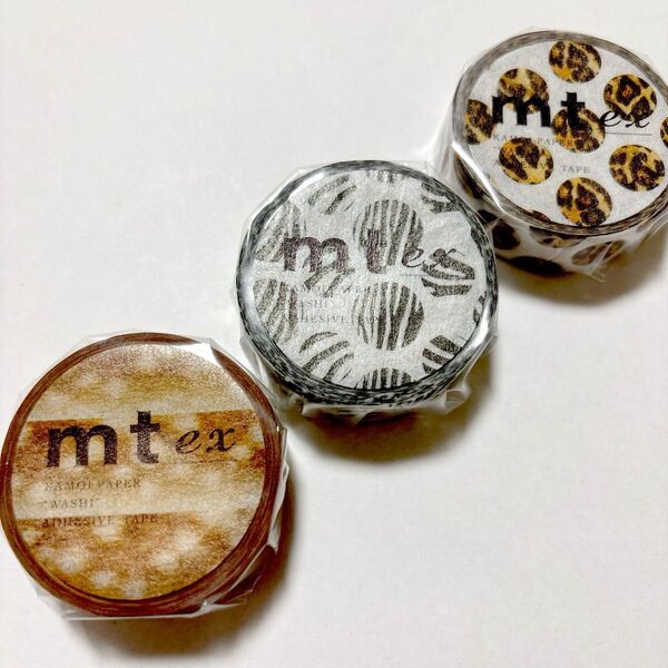 mtマスキングテープ ドット・レオパード ドット・ゼブラ バンビ