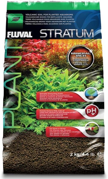 国内流通なし!Fluval Stratum 2kg/4.4lb 組織培養順化・水草・シュリンプ