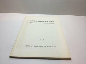 石鎚権現遺跡群発掘調査報告　1981年　福山市駅家町　広島県