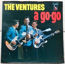 LP THE VENTURES A GO-GO ベンチャーズ・ア・ゴー・ゴー LP-7445 赤盤_画像1