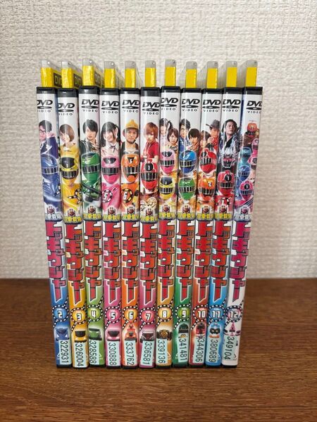 烈車戦隊トッキュウジャーDVD 2〜12巻(1巻欠品) レンタル落ち ケース無し