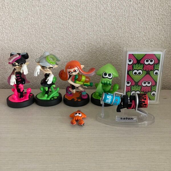スプラトゥーン amiibo トランプ ブキコレクション マスコット