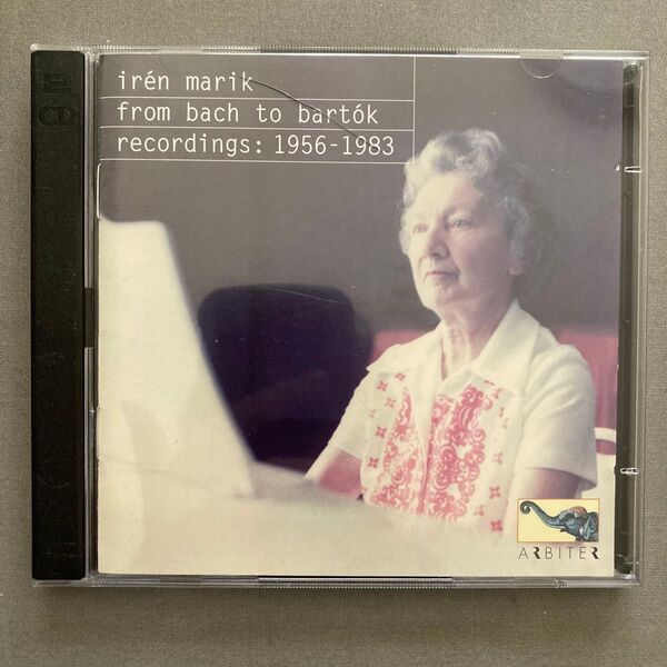 超レア ARBITER Iren Marik イレーン・マリク - from bach to bartok 2CD