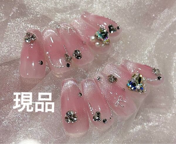現品ネイル ネイルチップ 春ネイル
