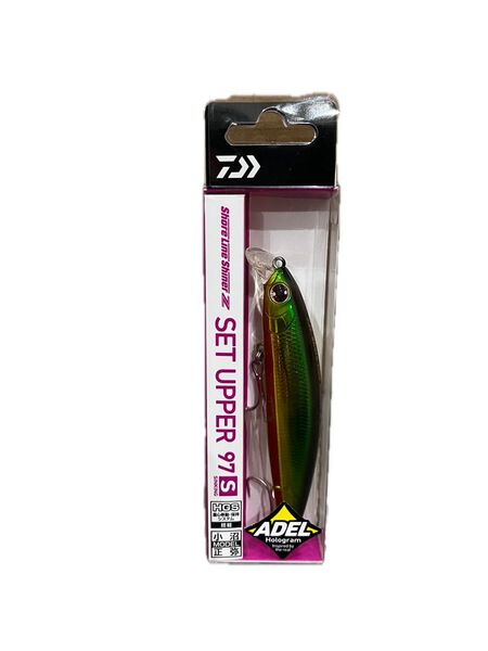 ダイワ ショアラインシャイナーZ セットアッパー 97S スローシンキングミノー アデルグリキン DAIWA未使用