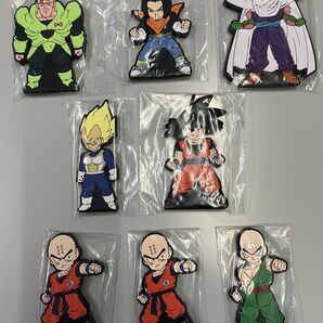 【未使用】ドラゴンボール一番くじ 未来への決闘 F賞 ラバースタンド 7種8個セット