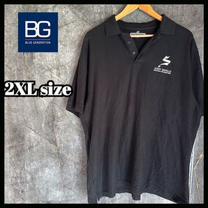 Blue Generation ブルージェネレーション ポロシャツ ブラック