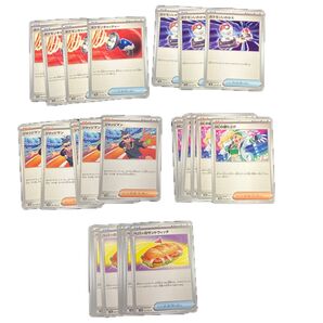 12 ポケモンカードゲーム 熱風のアリーナ サポート&グッズ まとめ売り ジャッジマン MCの盛り上げ ポケモンいれかえ 他