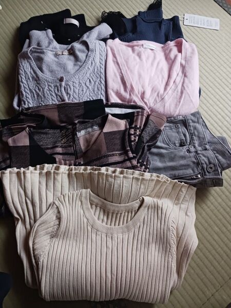 レディース 7点セット 中古 新品 M ブランド MURUA FAS HUMAN WOMAN トップス ワンピース