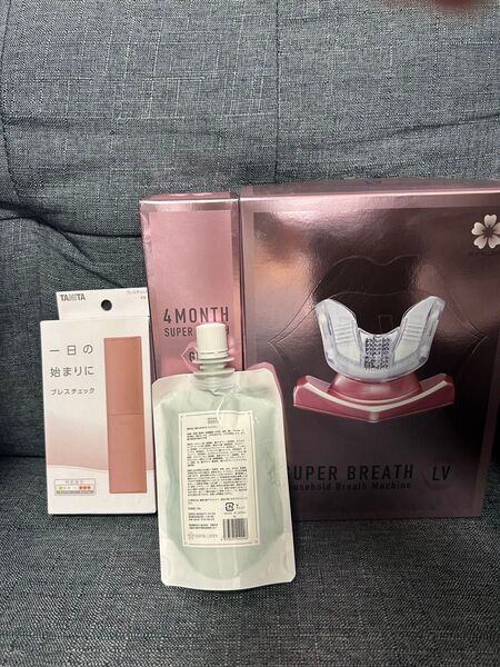 4点セット デンタルラバー スーパーブレス オーラルケア 口臭 エステ タニタ