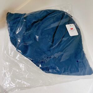 サウナハット サウナキャップ 撥水 深い 耐熱 大きめ 3層構造 ブルー シンサレート