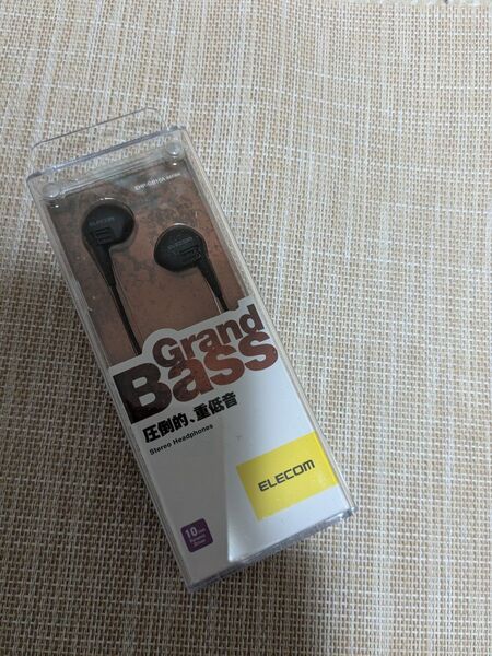 エレコム ステレオ イヤホン grand bass