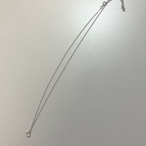 【新品】ステンレス製 スクエアネックレス