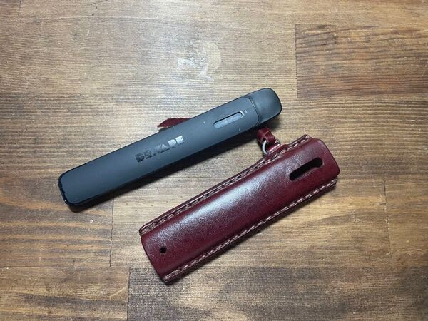 レザークラフト ハンドメイド ドクターベイプケース 本革 手縫い