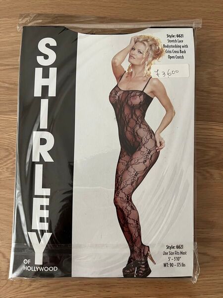 SHIRLEY OF HOLLYWOOD ストレッチレース ボディストッキング