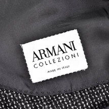 別格のカシミヤ45%◎!!!「ARMANI／アルマーニ」大人の秋冬の装いにピッタリ！都会的ラグジュアリー×モード感漂う◎ 大人の極上ジャケット_画像7