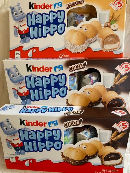 Kinder キンダー ハッピーヒッポ ホワイト チョコ