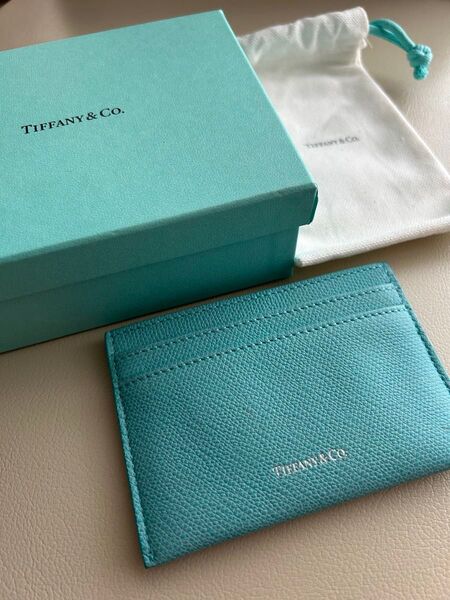 Tilffany カードケース ティファニーブルー