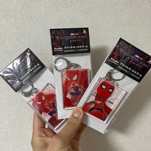 ハッピーくじ スパイダーマン アクリルキーホルダー