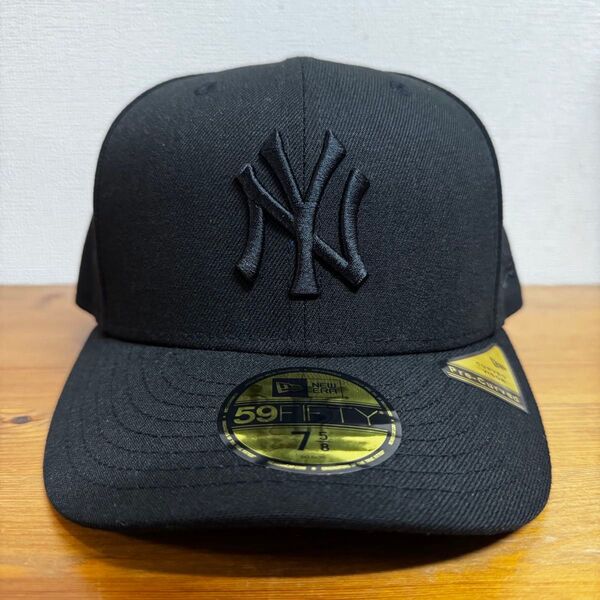 【値下げ】ニューエラ 59FIFTY ヤンキース ブラック 7 5/8