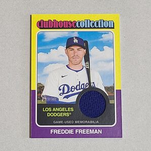 Freddie Freeman フリーマン Game Used レリックカード