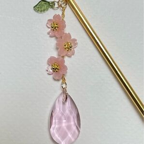桜のかんざし 簪 ハンドメイド