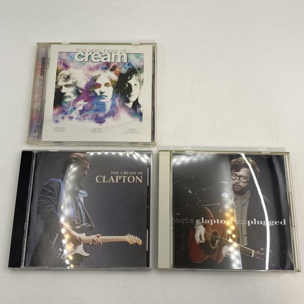 【CD】The very best of Cream クリーム ベストアルバム / Eric Cllapton - エリック・クラプトン アンプラグド / the cream of Clapton