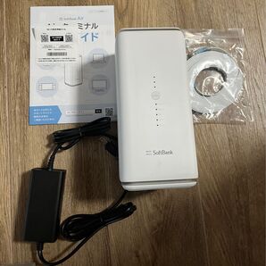 ソフトバンクAIRターミナル 5G対応 Wi-Fi 説明書付き