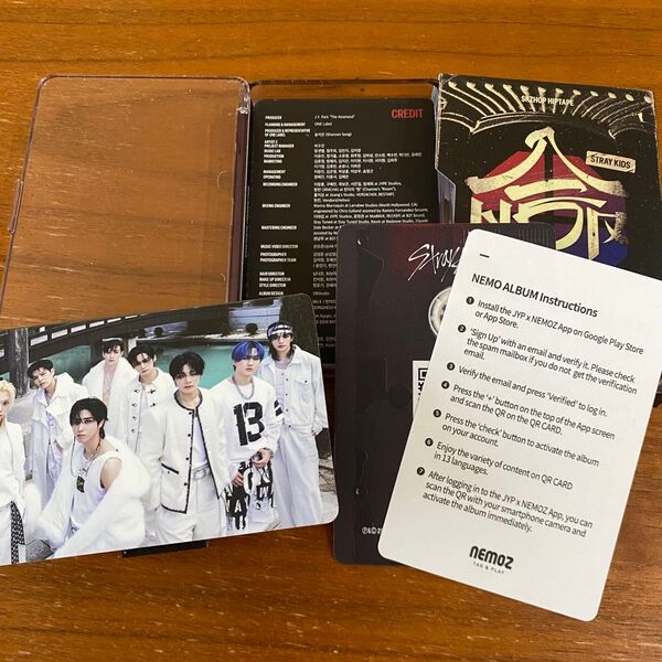 straykids hop 合 nemo platform QRコード