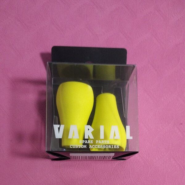 ディビジョン バリアル DRT VARIAL FAT KNOB GP YELLOW ハンドルノブ ファットノブ GPイエロー