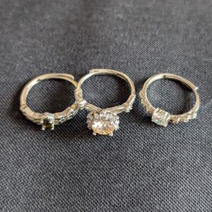 フリーリング モアサナイト トルマリン