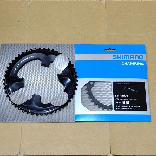 SHIMANO シマノULTEGRA FC-R8000 50-34T 2x11S チェーンリング